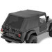 Bestop Trektop NX Soft Top  with 2 Piece Soft Doors in Black Diamond Bestop  Trektop NX Soft Top  with 2 Piece Soft Doors in Black Diamond for 04-06 Jeep Wrangler Unlimited