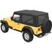 Bestop Supertop NX Soft Top with Upper Doors and Tinted Windows In Black Diamond Bestop  Supertop NX Soft Top with Upper Doors and Tinted Windows In Black Diamond for 04-06 Jeep Wrangler Unlimited TJ