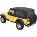 Bestop Supertop NX Soft Top with Upper Door Sliders and Tinted Windows In Black Diamond Bestop  Supertop NX Soft Top with Upper Door Sliders and Tinted Windows In Black Diamond for 04-06 Jeep Wrangler Unlimited TJ