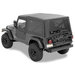 Bestop Supertop NX Soft Top with 2 Piece Soft Doors and Tinted Windows In Black Diamond Bestop  Supertop NX Soft Top with 2 Piece Soft Doors and Tinted Windows In Black Diamond for 04-06 Jeep Wrangler Unlimited TJ