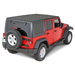Mopar 3 Piece Freedom Top Mopar  3 Piece Freedom Top for 09-18 Jeep Wrangler Unlimited JK 4 Door