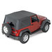 QuadraTop Replacement Soft Top with Tinted Windows in Black Diamond  QuadraTop  Replacement Soft Top with Tinted Windows in Black Diamond  for 07-18 Jeep Wrangler JK 2 Door