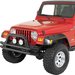 Quadratec QR3 Dual-Tube Front Bumper with Hoop Quadratec  QR3 Dual-Tube Front Bumper with Hoop for 76-06 Jeep CJ, YJ, TJ & Unlimited