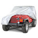 Rampage Products Silver MultiGuard Full Cover Rampage Products 2201R Silver MultiGuard Full Cover for 87-06 Jeep Wrangler YJ & TJ