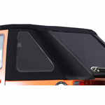 Demi-portes arrière toiles Bestop Black Diamond Jeep Wrangler JK