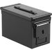 Quadratec  50 Caliber Black Locking Ammo Storage Can 