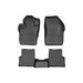 WeatherTech DigitalFit Front & Rear FloorLiner in Black WeatherTech 44814-1-2 DigitalFit Front & Rear FloorLiner in Black for 15-19 Jeep Renegade