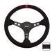 Grant Products Racing Edition Steering Wheel in Lightweight Aluminum Grant Products  Racing Edition Steering Wheel in Lightweight Aluminum with Ultra Suede Grip & Top Stripe