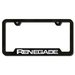 Automotive Gold Laser Etched Cut-Out Renegade Logo License Plate Frame Automotive Gold  Laser Etched Cut-Out Renegade Logo License Plate Frame