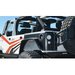 Poison Spyder 17-05-010P1 Standard Width Steel Rear Crusher Flares in SpyderShell Armor Coat for 07-18 Jeep Wrangler JK