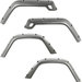 Rugged Ridge Fender Flare Kit Rugged Ridge 11630.30 Fender Flare Kit for 97-06 Jeep Wrangler TJ