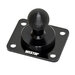 Westin 10-21035 4 Hole 20mm Ball Mounting Base - 30x38mm 