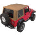 Rampage Products Complete Soft Top Kit with Tinted Windows Rampage Products  Complete Soft Top Kit with Tinted Windows for 97-06 Jeep Wrangler TJ with Full Steel Doors