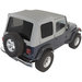 Rampage Products  Complete Soft Top Kit with Upper Doors & Tinted Windows for 88-95 Jeep Wrangler YJ