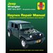 Haynes Manuals 50030  for 87-17 Jeep Wrangler YJ, TJ, JK & Unlimited
