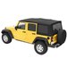 Bestop 7913735 Sailcloth Replace-a-top Soft Top with Tinted Windows for 07-09 Jeep Wrangler Unlimited JK 4 Door