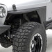 Smittybilt  Front XRC Tube Fenders without Flare in Textured Black for 97-06 Jeep Wrangler TJ