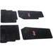 Lloyd Mats  Custom Front & Rear Floor Mat Combo with Jeep Logo Embroidery for 07-10 Jeep Wrangler Unlimited JK 4 Door