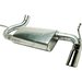 Gibson 617301 Stainless Steel Swept Side Exhaust for 07-18 Jeep Wrangler JK