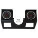 Gauge Works GaugeWorks Dual Cluster Bezel Gauge Works 15220 GaugeWorks Dual Cluster Bezel for 87-95 Jeep Wrangler YJ