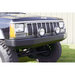 Warrior Products 560 Front Rock Crawler Bumper in Black for 84-01 Jeep Cherokee XJ