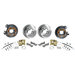 Teraflex Rear Disc Brake Kit Teraflex 4354410 Rear Disc Brake Kit for 87-90 Jeep Wrangler YJ and 84-90 Cherokee XJ