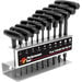 Performance Tool W80276 10 pc T-Handle Star Key Set 
