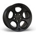 AEV Savegre II Wheel in Matte Black AEV 20403011AB Savegre II Wheel in Matte Black for 18-25 Jeep Wrangler JL & Gladiator JT