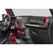 AJT Design Impact Climate Control Knob & Vent Trim Kit AJT Design  Impact Climate Control Knob & Vent Trim Kit for 11-18 Jeep Wrangler JK