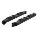 Aries Big Step 4" Black Aluminum Round Side Bars Aries  Big Step 4" Black Aluminum Round Side Bars for 07-24 Jeep Wrangler JK and JL