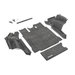 Bedrug  Premium Carpeted Rear Cargo Liners for 18-20 Jeep Wrangler JL Unlimited