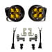 Baja Designs  Squadron-R SAE Fog Pocket Light Kit for 12-23 Toyota Tacoma