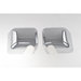 Black Horse Offroad BH-MC201 Full Mirror Covers in Chrome for 07-18 Jeep Wrangler JK & Unlimited JK