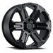 Black Rhino Hard Alloys Wanaka Wheel  Black Rhino Hard Alloys  Wanaka Wheel  for 07-24 Jeep Wrangler JL, JK & Gladiator JT