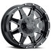 Black Rock Series 904B Fury I Wheel Black Rock  Series 904B Fury I Wheel for 07-20 Jeep Wrangler JL, JK & Gladiator JT