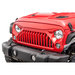 Overtread Badger Gap Front Grill Overtread 19027 Badger Gap Front Grill for 07-18 Jeep Wrangler JK