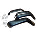 Crown Automotive Smooth Paintable Fender Flare Kit Crown Automotive 5KCK Smooth Paintable Fender Flare Kit for 07-18 Jeep Wrangler JK
