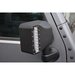 DV8 Offroad LED Mirror Housing with Turn Signals DV8 Offroad BCME27W3W LED Mirror Housing with Turn Signals for '07-18 Jeep Wrangler JK