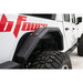 Fab Fours Rear Fenders with Flares Fab Fours  Rear Fenders with Flares for 2020 Jeep Gladiator JT