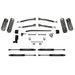 Fabtech  3" Trail System Lift Kit with Stealth Monotube Shocks for 18-23 Jeep Wrangler JL Unlimited