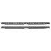 Fishbone Offroad Tackle Rack Add-on Top Rails Fishbone Offroad FB21269 Tackle Rack Add-on Top Rails for 20-21 Jeep Gladiator JT