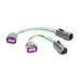 Quadratec  H13 to JL Adapter Harness for 18-19 Jeep Wrangler JL