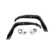 Fabtech Front Steel Tube Fenders Fabtech FTS24212 Front Steel Tube Fenders for 18-22 Jeep Wrangler JL and Gladiator JT