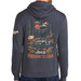 Jeep Merchandise  Men's Jeep Freedom To Roam Hoodie Sweatshirt in Navy 