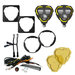 KC HiLiTES 97155 FLEX ERA 3 Dual Mode SAE Fog LED Light Pods for 16-23 Toyota Tacoma with Aftermarket Front Bumper