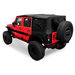 King 4WD  Premium Replacement Soft Top for 07-18 Jeep Wrangler Unlimited JK 4-Door