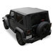 King 4WD Premium Replacement Soft Top  King 4WD  Premium Replacement Soft Top  for 07-18 Jeep Wrangler JK 2 Door