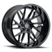Method Race Wheels  Raised Series MR801 Wheel in Black for 21-26 Ford Bronco & 05-26 Toyota Tacoma