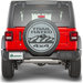 Mopar Trail Rated Spare Tire Cover Mopar 82215438 Trail Rated Spare Tire Cover for 18-19 Jeep Wrangler JL
