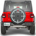 Mopar Compass Design Spare Tire Cover  Mopar 82215446 Compass Design Spare Tire Cover  for 18-21 Jeep Wrangler JL